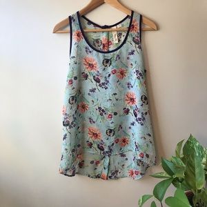 BP Floral Sleeveless Top